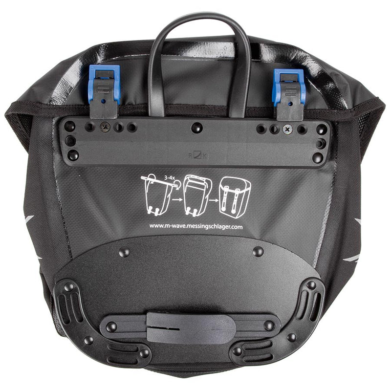 Load image into Gallery viewer, M-Wave Manitoba Waterproof 25L, Pannier, 25L, Black