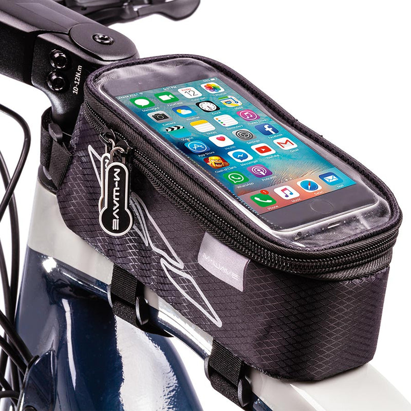 Load image into Gallery viewer, M-Wave Rotterdam Top Tube Bags, Black
