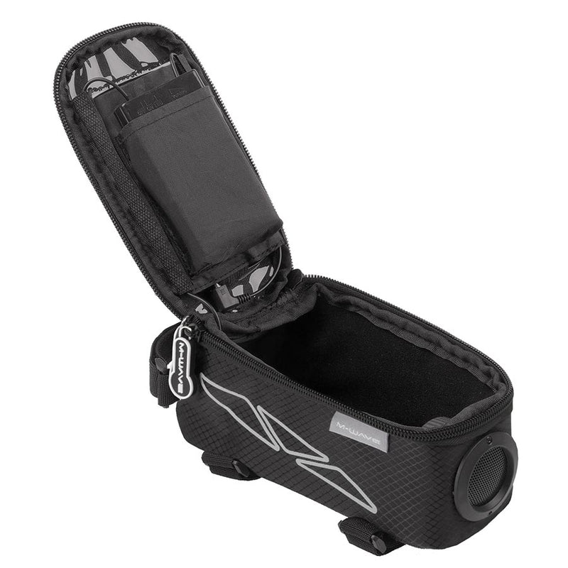 Load image into Gallery viewer, M-Wave Rotterdam Sound Top Tube Bags, Black