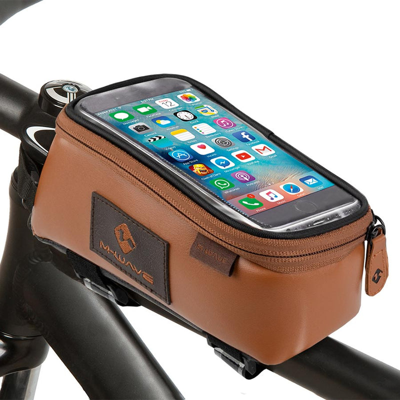 Load image into Gallery viewer, M-Wave Rotterdam LE Top Tube Bags, Brown