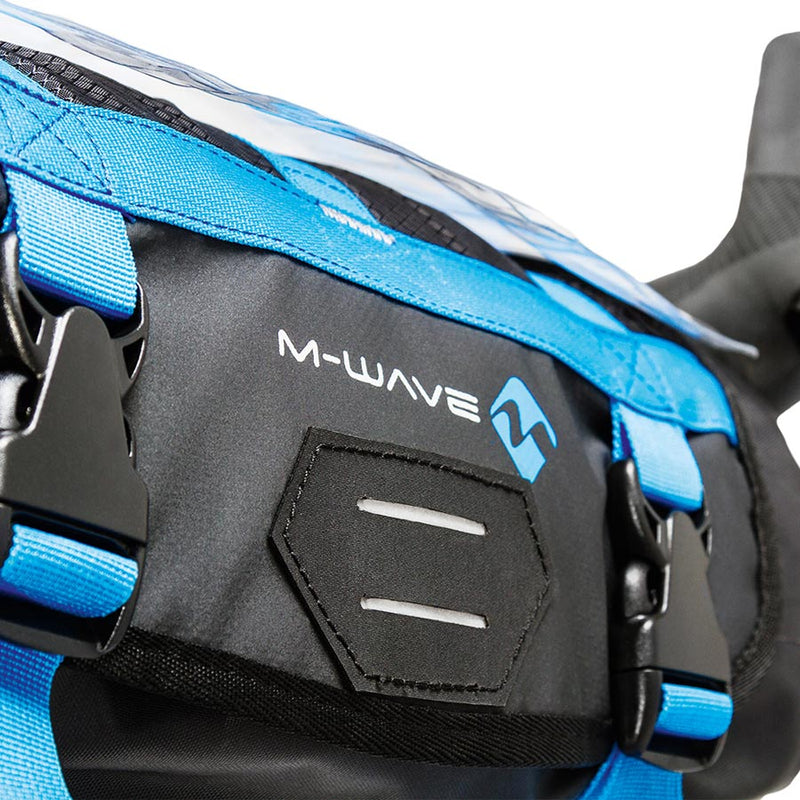 Load image into Gallery viewer, M-Wave Rough Ride 10L Handlebar Bag, 10L, Black