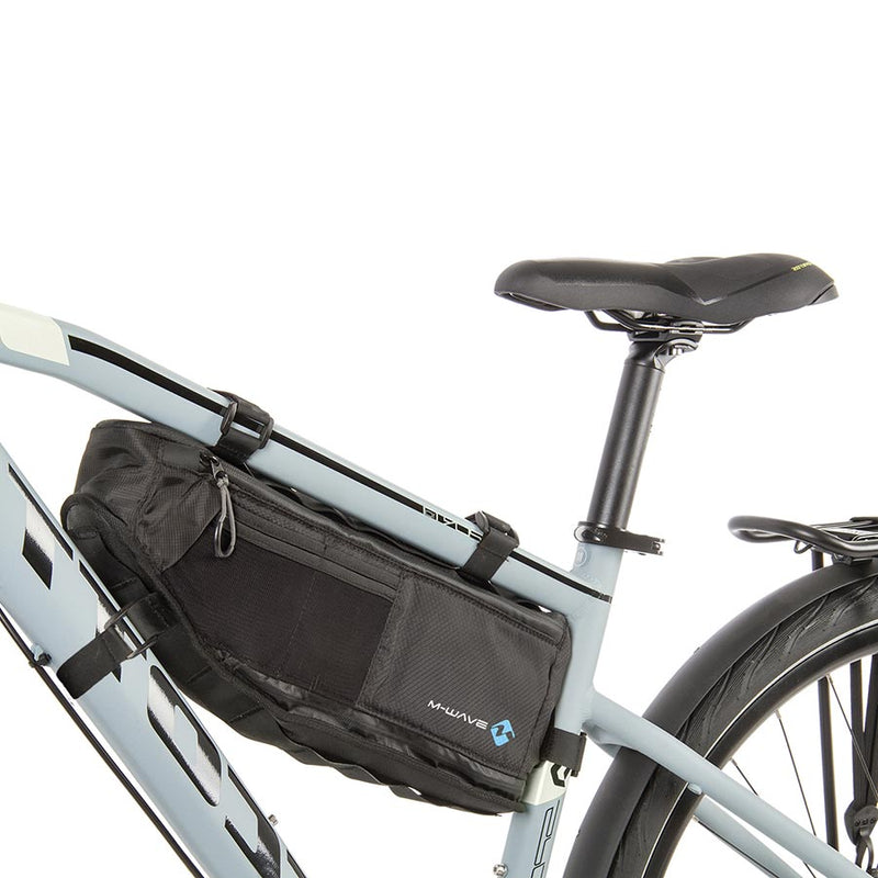 Load image into Gallery viewer, M-Wave Rough Ride Tri RR Frame Bag, 4.2L, Black