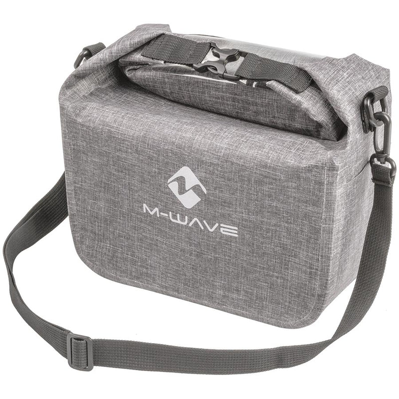 Load image into Gallery viewer, M-Wave Suburban Front Handlebar Bag, 7L, Grey