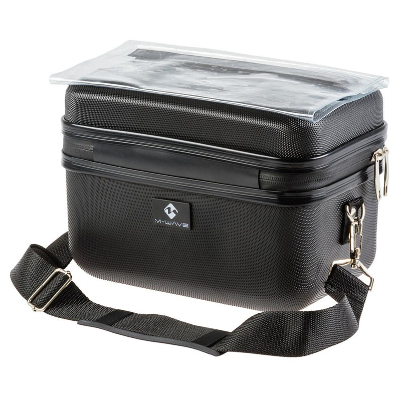 Load image into Gallery viewer, M-Wave Utrecht HC Handlebar Bag, 8L, Black