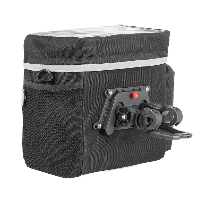 Load image into Gallery viewer, M-Wave Utrecht Travel Handlebar Bag, 10L, Black
