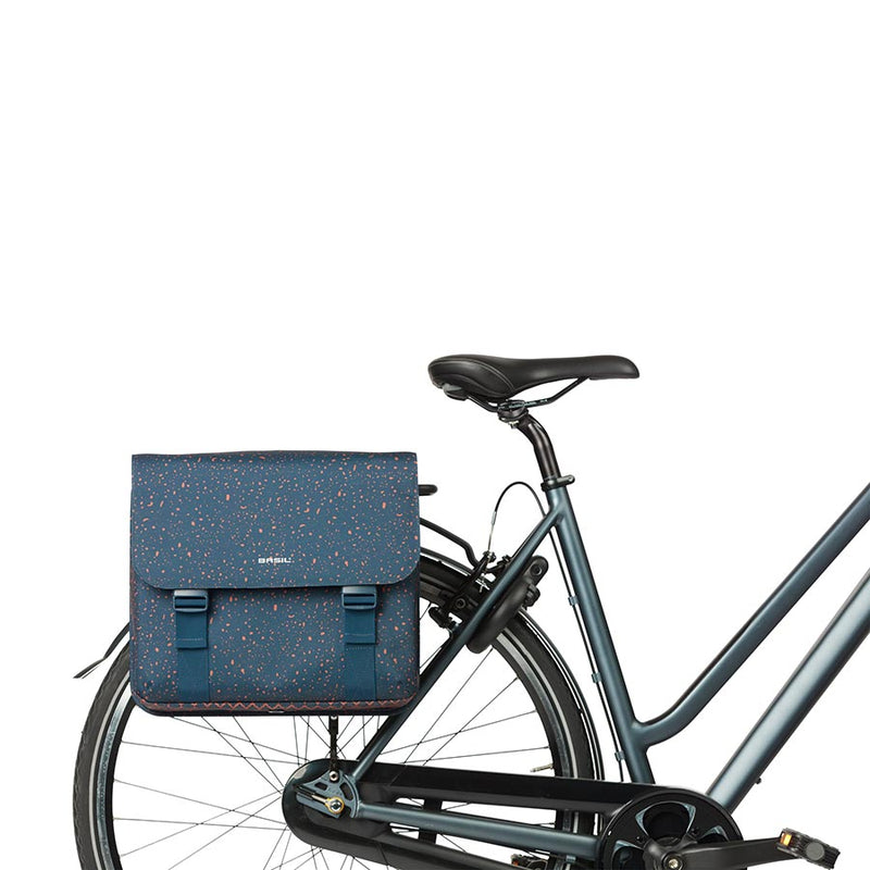 Load image into Gallery viewer, Basil Flair Double Pannier 35L, Blue, Pair