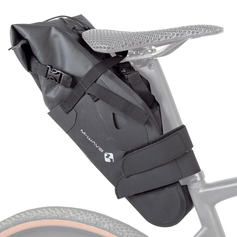 Load image into Gallery viewer, M-Wave Rough Ride II Saddle L, Seat Bag, Black