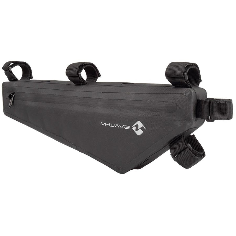 Load image into Gallery viewer, M-Wave Rough Ride II Triangle, Frame Bag, Black
