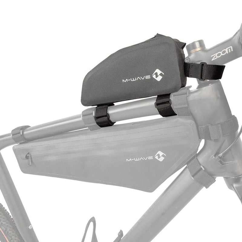Load image into Gallery viewer, M-Wave Rough Ride II Top Top Tube Bags, Black