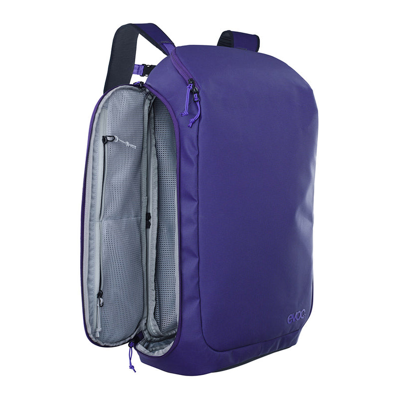 Load image into Gallery viewer, EVOC Athlete Backpack 30 Backpack, 30L, Violet/Black