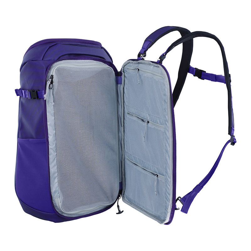 Load image into Gallery viewer, EVOC Athlete Backpack 30 Backpack, 30L, Violet/Black