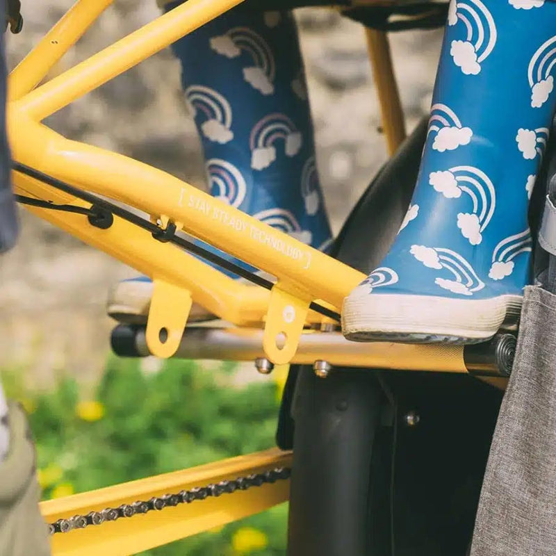 Load image into Gallery viewer, Yuba Leg Up Passenger Feet support that bolts on to the frame Mundo v3, v4, v5, v6