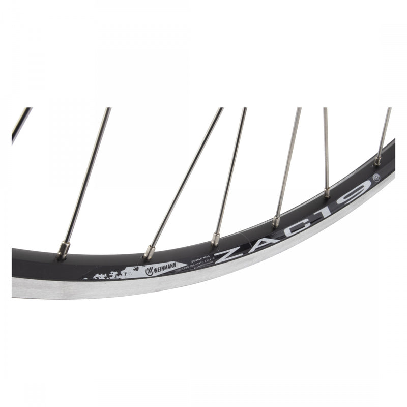 Load image into Gallery viewer, Wheel Master 700c WEI ZAC19 Rear QRx135mm W/M AQ-1000 Rim Brake 12G HD SS Blk
