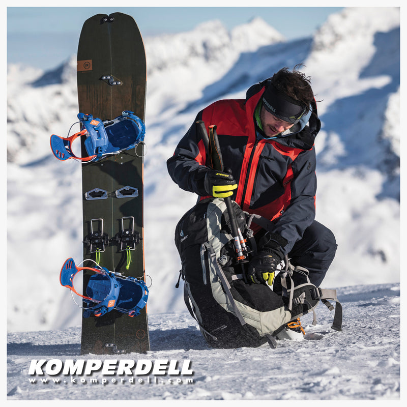 Load image into Gallery viewer, Komperdell Titanal Exp Pro: Ultimate Performance Ski Poles for Pro Skiers