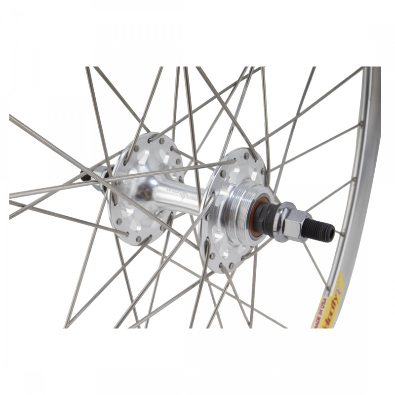 Load image into Gallery viewer, Wheel Master 700C Alloy Fixed Gear Double Wall 700C SET Velocity Deep-V RIM