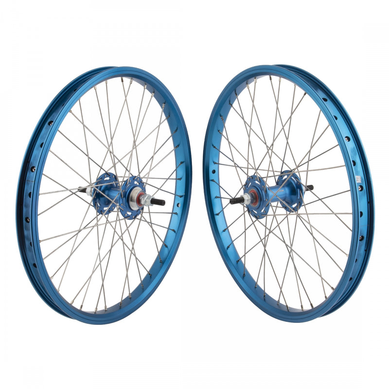 Load image into Gallery viewer, Black-Ops-BkOps-MX-1100-Sealed-Wheel-Set-20-in-Clincher-WHEL1016-Bicycle-Wheelset