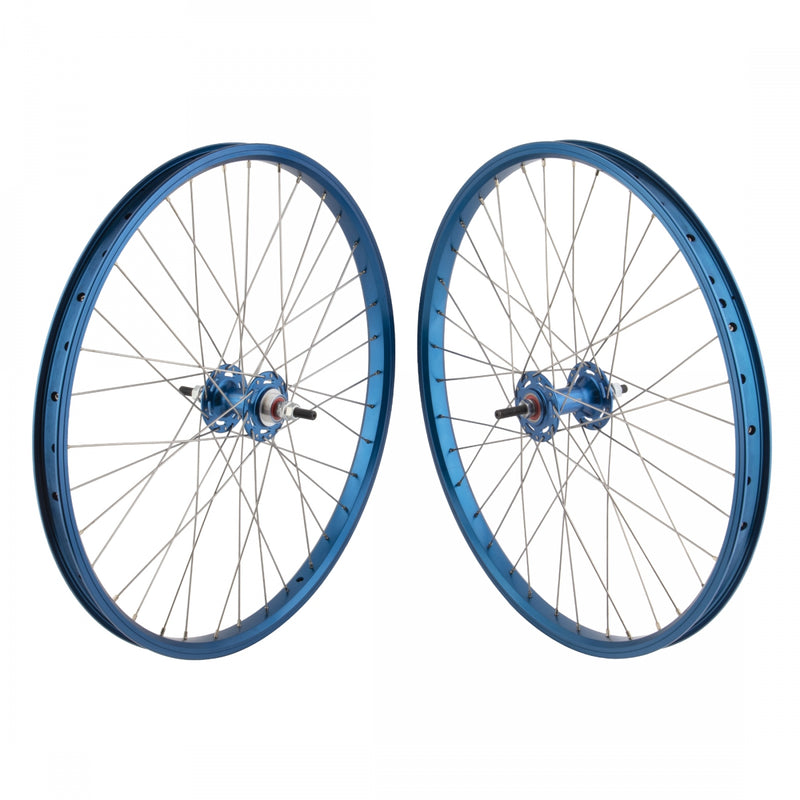 Load image into Gallery viewer, Black-Ops-BkOps-MX-1100-Sealed-Wheel-Set-24-in-Clincher-WHEL1021-Bicycle-Wheelset