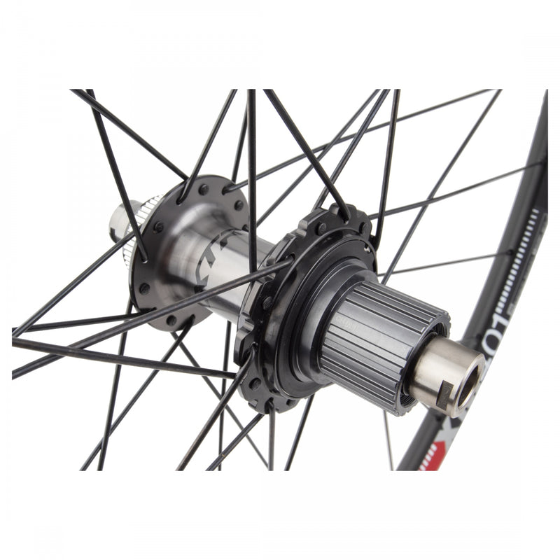 Load image into Gallery viewer, Wheel Master 29in DT XM 401 SET 15-12x100-142mm Double Wall Center Lock Black