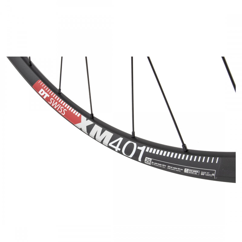 Load image into Gallery viewer, Wheel Master 29in DT XM 401 SET 15-12x100-142mm Double Wall Center Lock Black