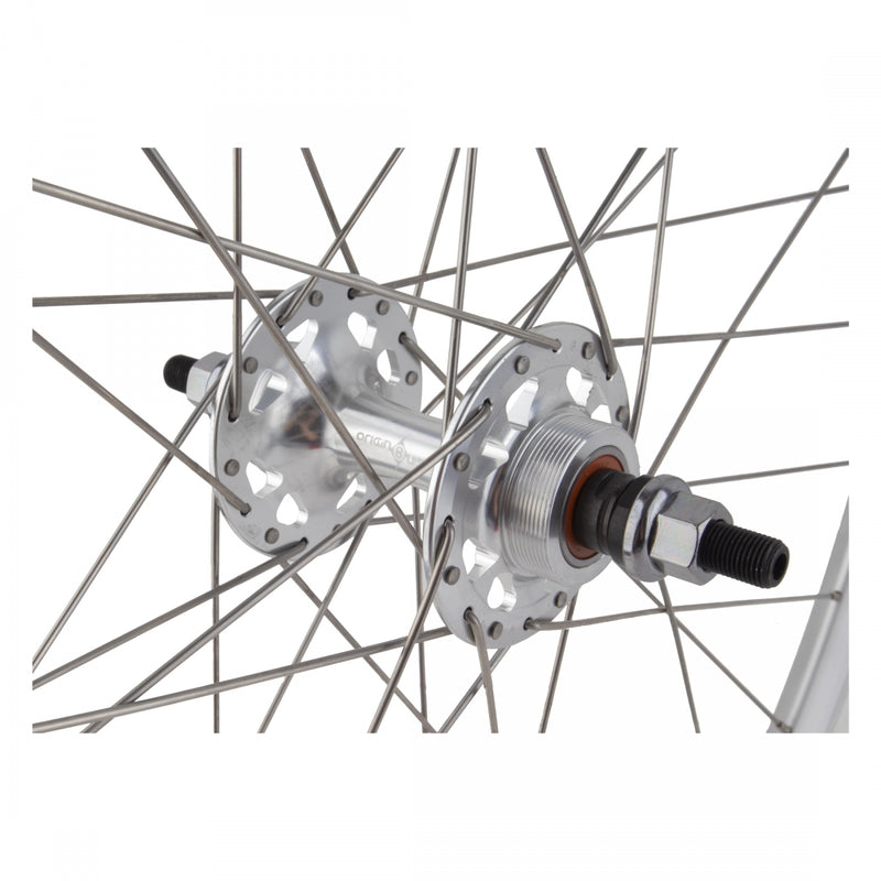 Load image into Gallery viewer, Wheel Master 700C Alloy Fixed Gear/Freewheel Double Wall 700C SET Velocity A23 RIM