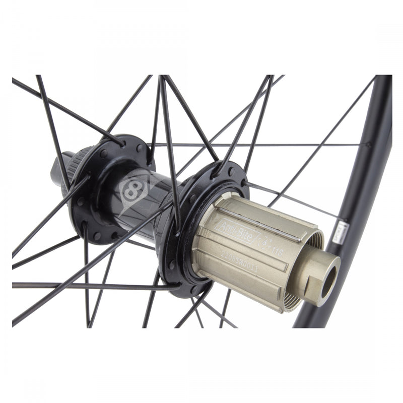 Load image into Gallery viewer, Wheel Master 700C Carbon Road Disc Double Wall 700C SET OR8 Bolt Carbon Road Disc Low Profile CL