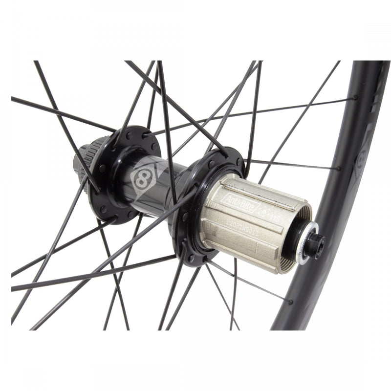 Load image into Gallery viewer, Wheel Master 700C Carbon Road Disc Double Wall 700C SET OR8 Bolt Carbon Wide Road Disc High Profile CL