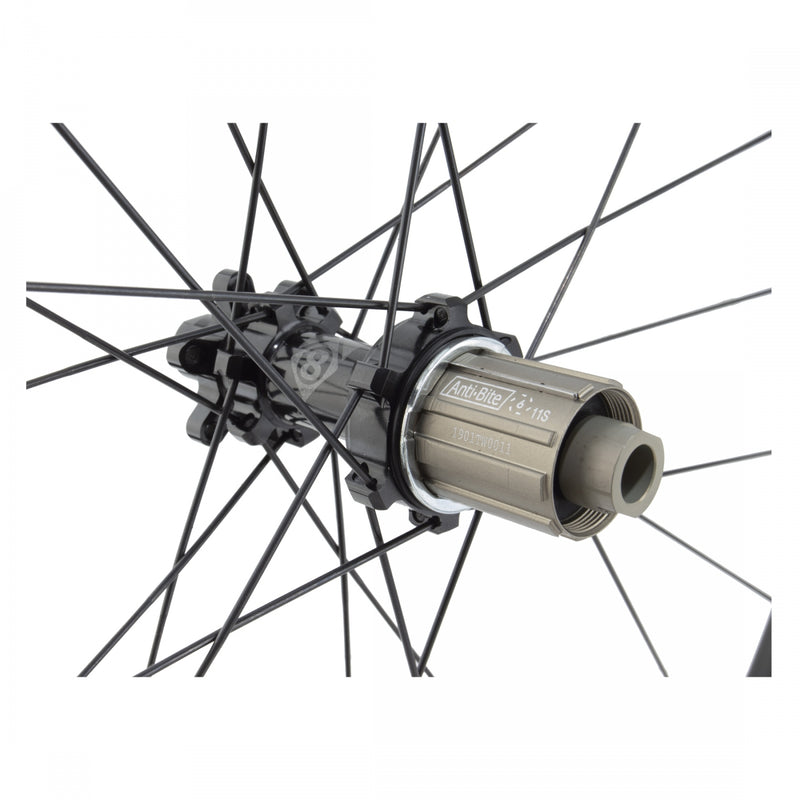 Load image into Gallery viewer, Wheel Master 700C Carbon Road Disc Double Wall 700C SET OR8 Bolt Carbon Wide Road Disc Low Profile 6B