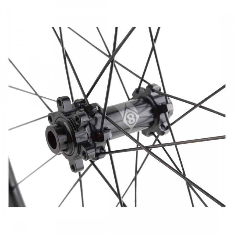Load image into Gallery viewer, Wheel Master 700C Carbon Road Disc Double Wall 700C SET OR8 Bolt Carbon Wide Road Disc Low Profile 6B