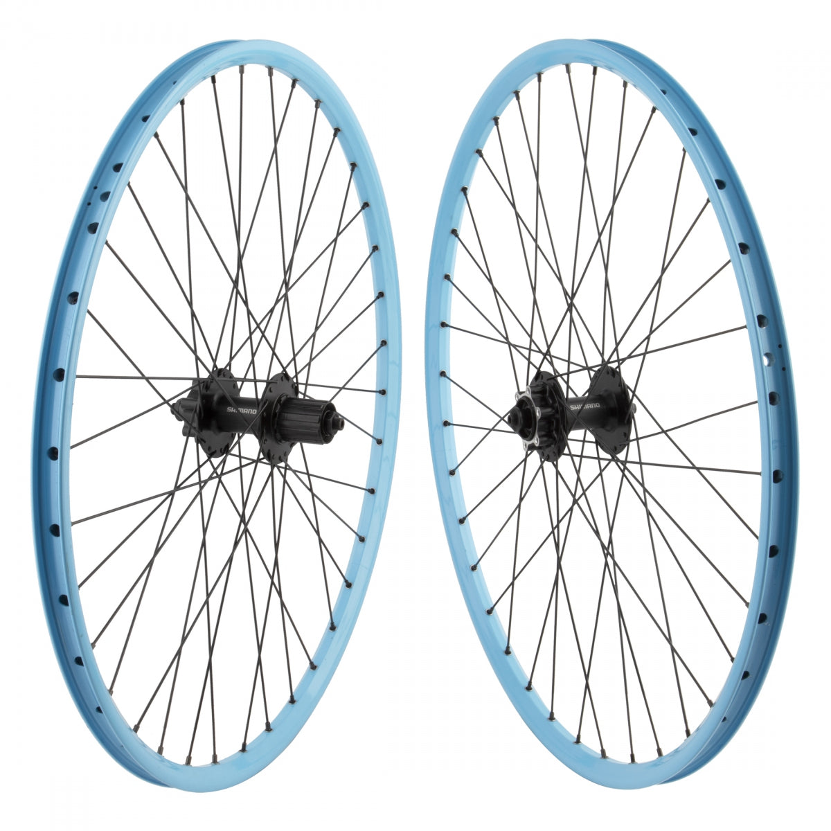 26-Inch Alloy Mountain Bike Wheel Set with Double Wall Rim & Disc