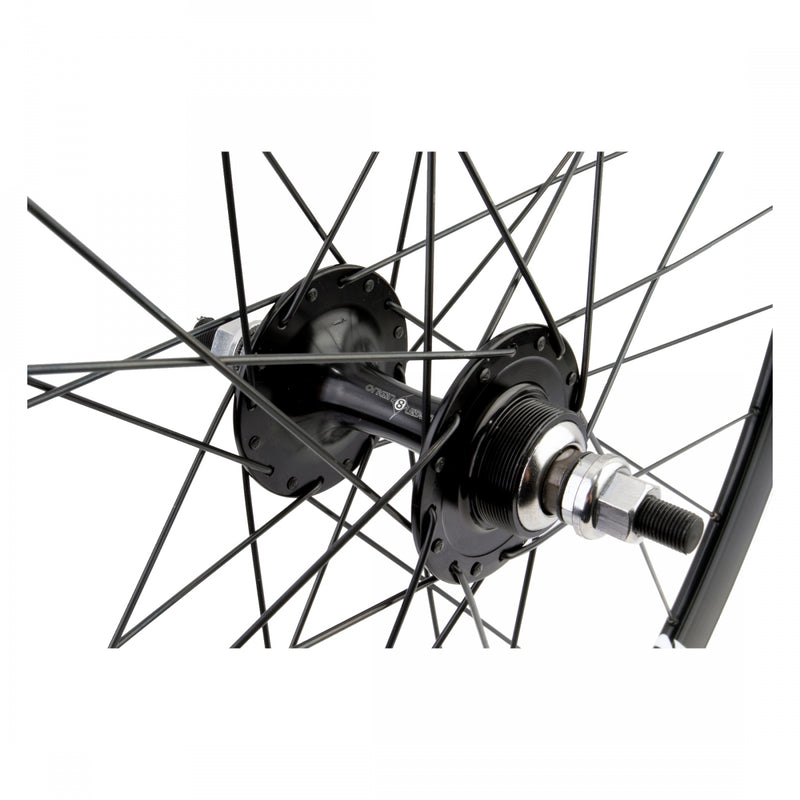 Load image into Gallery viewer, Wheel Master 700c OR8 TA42 Rear B/O 10x120mm FX/FW Rim Brake Clincher Black