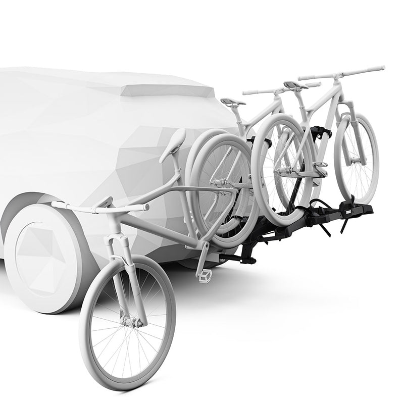 Load image into Gallery viewer, Thule OutPace Hitch Mount Rack, 1-1/4'' and 2'', Bikes: 3, : 55 lb