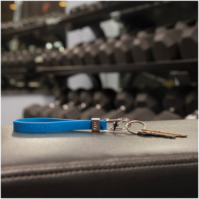 Load image into Gallery viewer, Nite Ize Cinch-a-lot Stretch Strap - Blue Assorted Key Chains Set