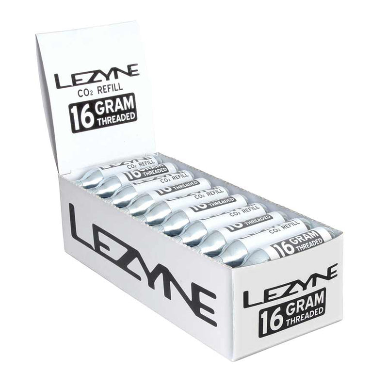 Load image into Gallery viewer, Lezyne CO² Cartridges Threaded, 25g, 30 units