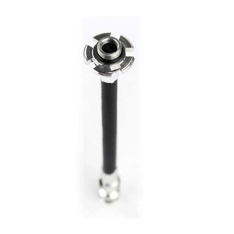 Load image into Gallery viewer, Lezyne ABS Pressure Drive Mini Frame Pump, Small: Black/Polished Silver