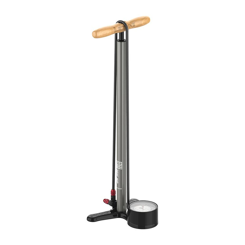 Load image into Gallery viewer, Lezyne Steel Floor Drive Floor Pump, ABS-1 Pro Chuck, 220psi, Grey