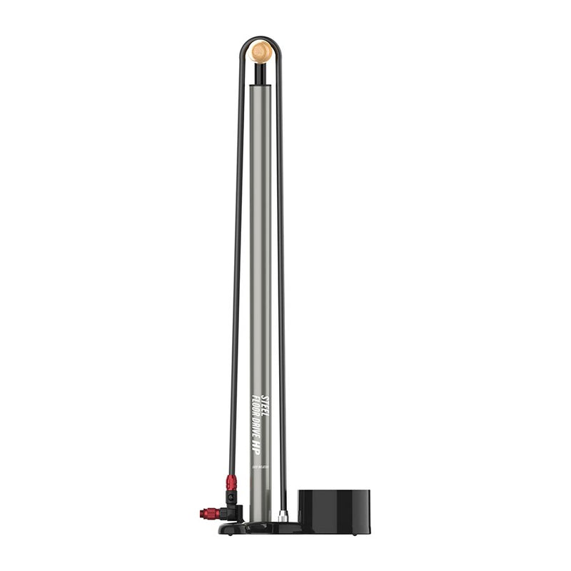 Load image into Gallery viewer, Lezyne Steel Floor Drive Floor Pump, ABS-1 Pro Chuck, 220psi, Grey