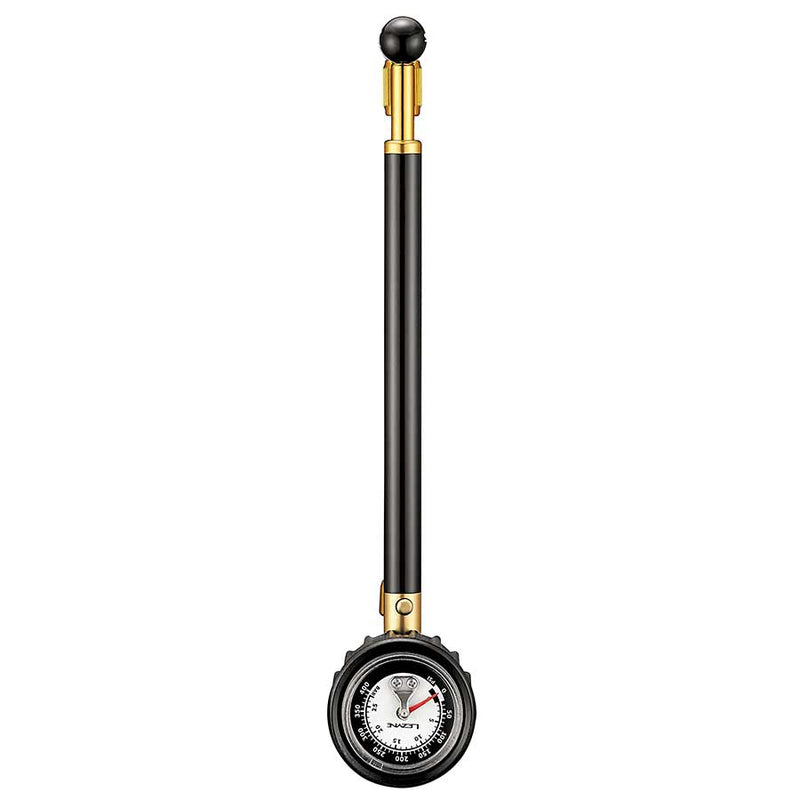 Load image into Gallery viewer, Lezyne Shock Drive Pump with Braided Hose and 400psi Gauge, Black