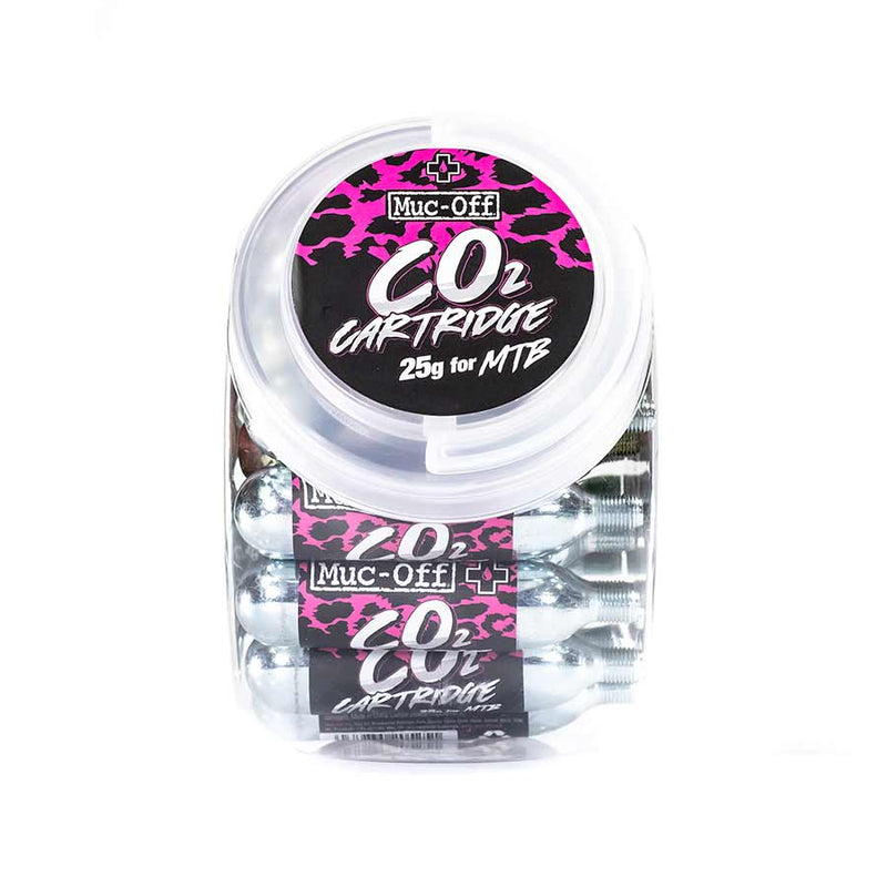 Load image into Gallery viewer, Muc-Off Countertop 25g CO2 Refill Cartridge Jar - Quantity 25