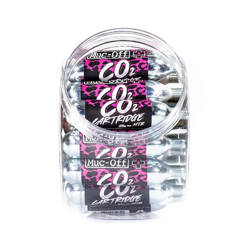 Load image into Gallery viewer, Muc-Off Countertop 25g CO2 Refill Cartridge Jar - Quantity 25
