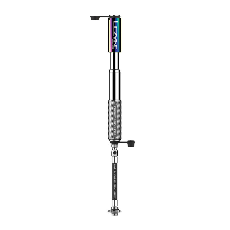 Load image into Gallery viewer, Lezyne Pocket Drive Pro Frame Pump - Neo Metallic Efficient Overlapping Handle