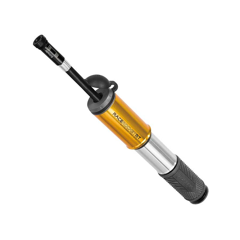 Load image into Gallery viewer, Topeak Race Rocket MT Pump SmartHead Threadlock, 120psi, Black