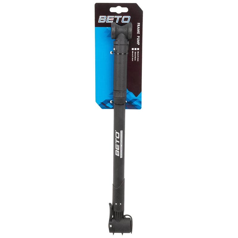 Load image into Gallery viewer, Beto Frame Pump 480mm Pump 414-480mm, Dual Valve Head, Black