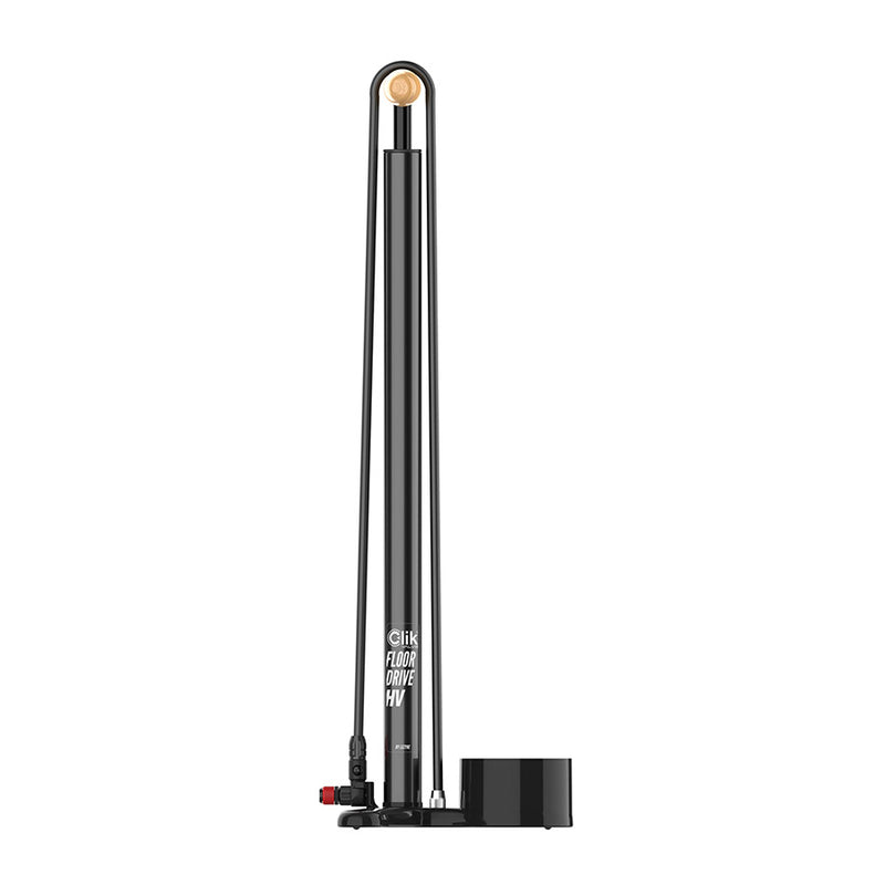 Load image into Gallery viewer, Lezyne CLIK FLOOR DRIVE HV Floor Pump, ABS Pro CLIK Chuck, Black
