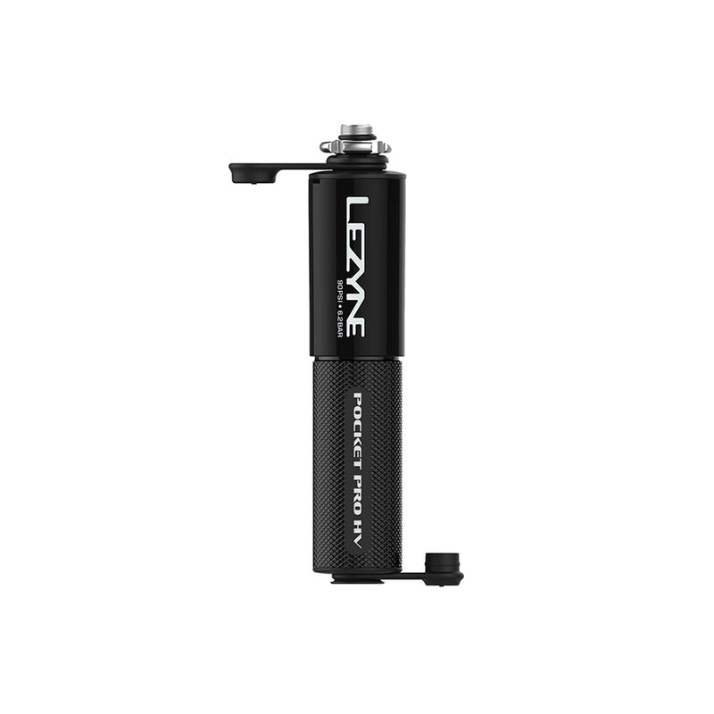 Load image into Gallery viewer, Lezyne Pocket Drive Pro HV Pump, 152mm, 90psi, ABS flip chuck, Black