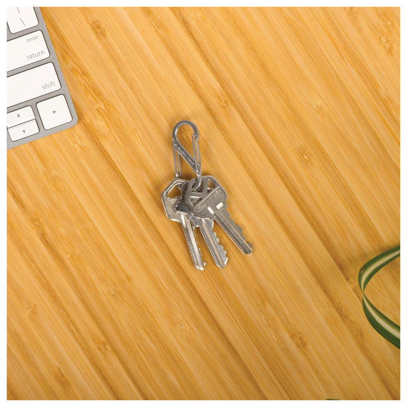 Load image into Gallery viewer, Nite Ize S-biner #3 - 3 Pack - Black/st: Secure and Versatile Keychain Clips