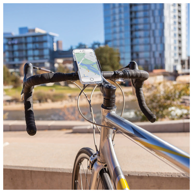 Load image into Gallery viewer, Nite Ize Squeeze Rotating Smartphone Bar Mount Silicone Strap Uiniversal