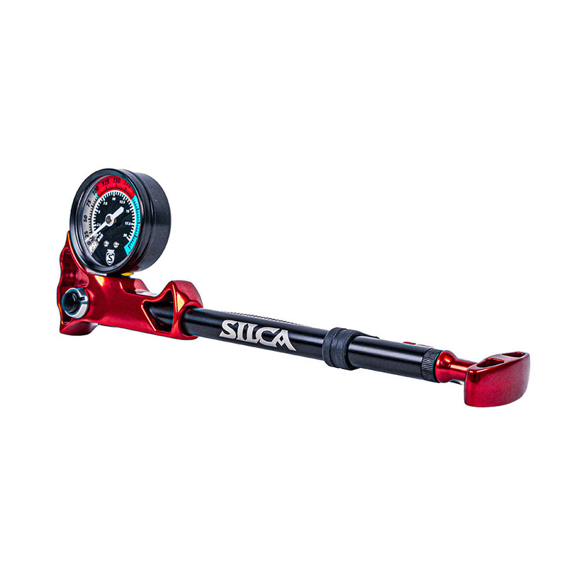 Load image into Gallery viewer, Silca-Shock-Pump-Shock-Pump-Analog-Schrader-SKPM0052-Bicycle-Rear-Shock-Pump