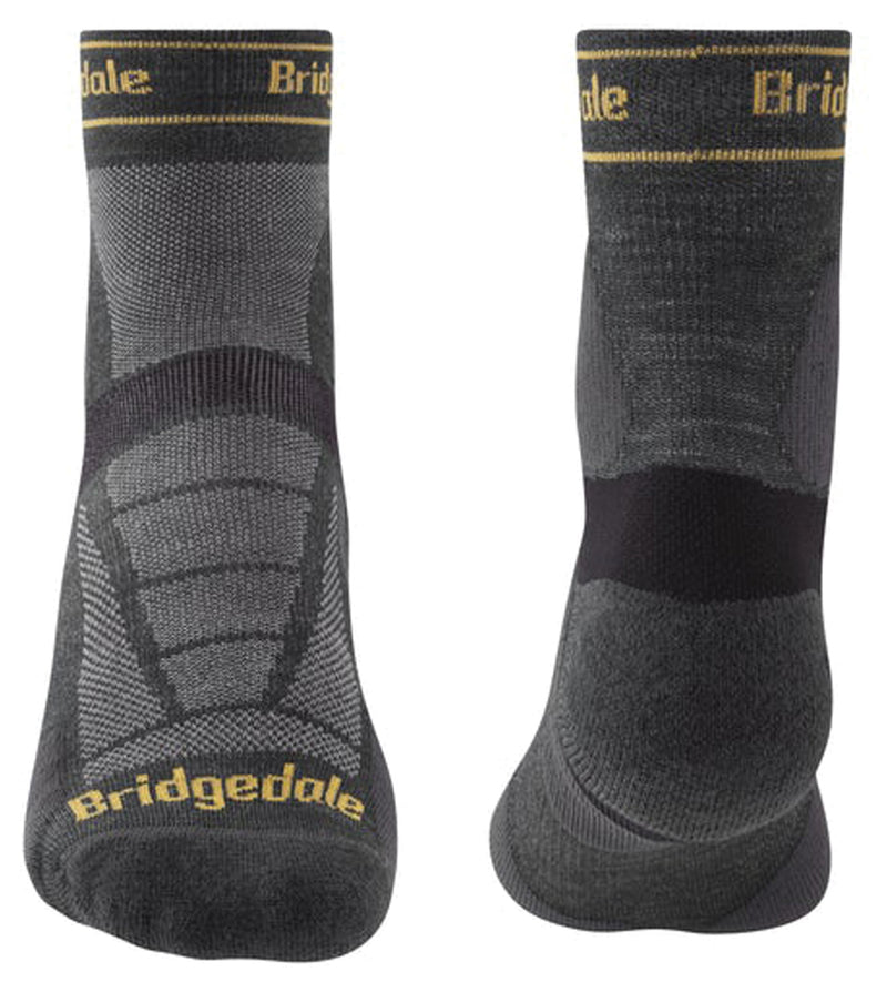 Load image into Gallery viewer, Bridgedale Trail Run Ultra-Light 3/4 Merino Running Socks - Size Medium
