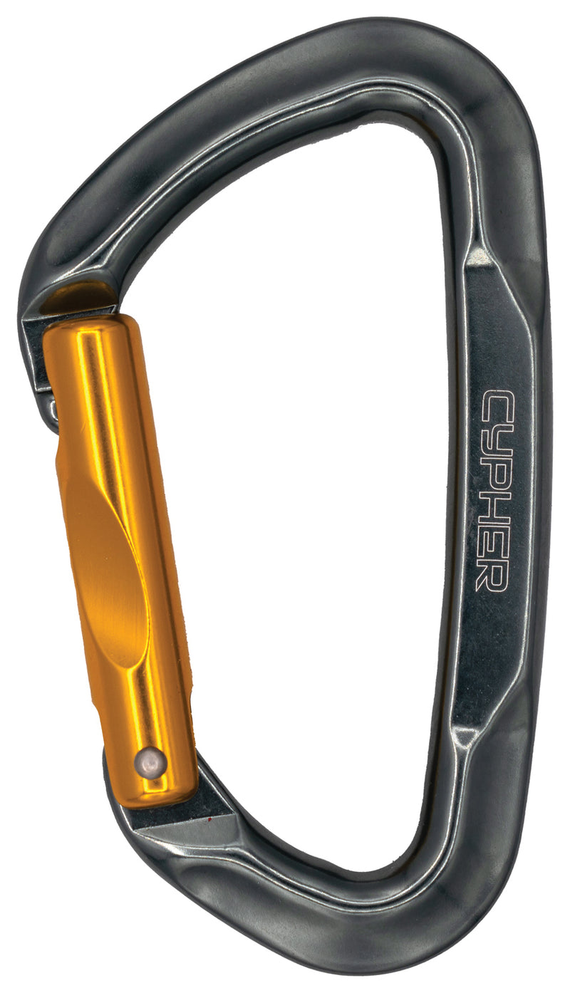 Load image into Gallery viewer, Premium Quality Cypher Vesta Keylock Straight Gate Carabiners - Set of 2