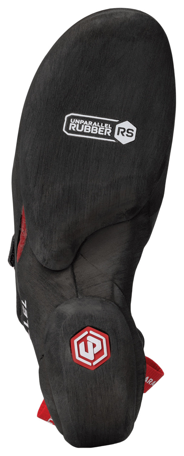 Load image into Gallery viewer, Unparallel Flagship Pro 7.5 Black/Red Climbing Shoes - Unmatched Performance and Style